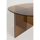 Hospitality furniture - Glass Cross-Leg Coffee Table - www.oroatrade.com