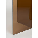 Hospitality furniture - Glass Cross-Leg Coffee Table - www.oroatrade.com