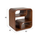Hospitality furniture - Wood Veneer Shelf Cabinet S - www.oroatrade.com