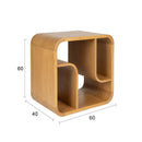 Hospitality furniture - Wood Veneer Shelf Cabinet S - www.oroatrade.com