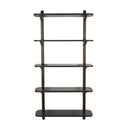 Hospitality furniture - Walnut Finished Ladder Shelf - www.oroatrade.com