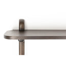 Hospitality furniture - Walnut Finished Ladder Shelf - www.oroatrade.com