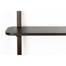 Hospitality furniture - Walnut Finished Ladder Shelf - www.oroatrade.com