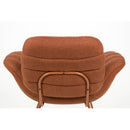 Curved Seat Channeled Lounge Chair | Zuiver Verte | Oroatrade.com