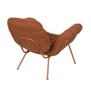 Curved Seat Channeled Lounge Chair | Zuiver Verte | Oroatrade.com