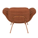 Curved Seat Channeled Lounge Chair | Zuiver Verte | Oroatrade.com