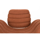 Curved Seat Channeled Lounge Chair | Zuiver Verte | Oroatrade.com