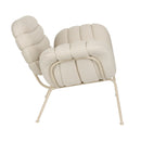 Curved Seat Channeled Lounge Chair | Zuiver Verte | Oroatrade.com