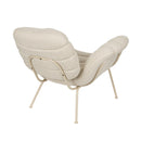 Curved Seat Channeled Lounge Chair | Zuiver Verte | Oroatrade.com