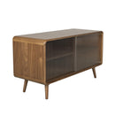 Oak Framed Glass Door Sideboard S | Zuiver Rise