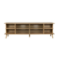 Hospitality furniture - Oak Framed Glass Door Sideboard L - www.oroatrade.com