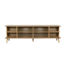 Hospitality furniture - Oak Framed Glass Door Sideboard L - www.oroatrade.com
