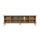Hospitality furniture - Oak Framed Glass Door Sideboard L - www.oroatrade.com