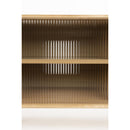 Hospitality furniture - Oak Framed Glass Door Sideboard L - www.oroatrade.com