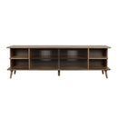 Hospitality furniture - Oak Framed Glass Door Sideboard L - www.oroatrade.com