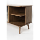 Hospitality furniture - Oak Framed Glass Door Sideboard L - www.oroatrade.com