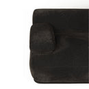 Hospitality furniture - Brown Ribbed Fabric Right Sofa - www.oroatrade.com