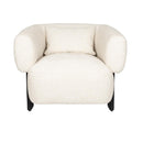 Hospitality furniture - Beige Fabric 3-Legged Lounge Chair - www.oroatrade.com