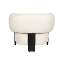 Hospitality furniture - Beige Fabric 3-Legged Lounge Chair - www.oroatrade.com