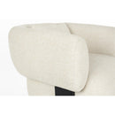 Hospitality furniture - Beige Fabric 3-Legged Lounge Chair - www.oroatrade.com