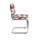 Hospitality furniture - Retro Patterned Cantilevered Dining Chairs (2) - www.oroatrade.com