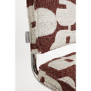 Hospitality furniture - Retro Patterned Cantilevered Dining Chairs (2) - www.oroatrade.com