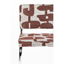 Hospitality furniture - Patterned Fabric Cantilevered Dining Chairs (2) - www.oroatrade.com