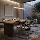 Hospitality furniture - Retro Patterned Cantilevered Dining Chairs (2) - www.oroatrade.com