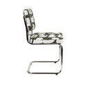 Hospitality furniture - Retro Patterned Cantilevered Dining Chairs (2) - www.oroatrade.com