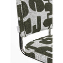 Hospitality furniture - Patterned Fabric Cantilevered Dining Chairs (2) - www.oroatrade.com