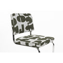 Hospitality furniture - Patterned Fabric Cantilevered Dining Chairs (2) - www.oroatrade.com
