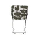 Hospitality furniture - Patterned Fabric Cantilevered Dining Chairs (2) - www.oroatrade.com