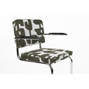 Hospitality furniture - Patterned Fabric Cantilevered Dining Armchairs (2) - www.oroatrade.com