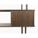 Hospitality furniture - Wooden Sliding Door 5-Layer Bookcase - www.oroatrade.com