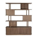 Hospitality furniture - Wooden Sliding Door 5-Layer Bookcase - www.oroatrade.com