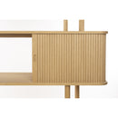 Hospitality furniture - Wooden Sliding Door 5-Layer Bookcase - www.oroatrade.com