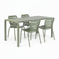 Aluminum Outdoor Garden Table & Chair Set (2) | Zuiver Vondel | Oroatrade.com