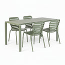 Aluminum Outdoor Garden Table & Chair Set (2) | Zuiver Vondel | Oroatrade.com