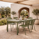 Aluminum Outdoor Garden Table & Chair Set (2) | Zuiver Vondel | Oroatrade.com