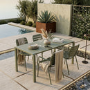 Hospitality furniture - Aluminum Garden Table & Armchair Set (4) - www.oroatrade.com