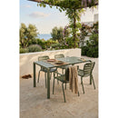 Hospitality furniture - Aluminum Garden Table & Armchair Set (4) - www.oroatrade.com