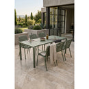 Hospitality furniture - Aluminum Garden Table & Armchair Set (6) - www.oroatrade.com
