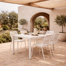 Aluminum Outdoor Garden Table & Chair Set (2) | Zuiver Vondel | Oroatrade.com