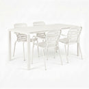 Hospitality furniture - Aluminum Garden Table & Armchair Set (4) - www.oroatrade.com