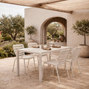 Hospitality furniture - Aluminum Garden Table & Armchair Set (4) - www.oroatrade.com