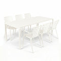 Hospitality furniture - Aluminum Garden Table & Armchair Set (6) - www.oroatrade.com