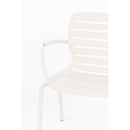Hospitality furniture - Aluminum Garden Table & Armchair Set (6) - www.oroatrade.com