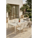 Hospitality furniture - Aluminum Garden Table & Armchair Set (6) - www.oroatrade.com