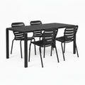 Aluminum Outdoor Garden Table & Chair Set (2) | Zuiver Vondel | Oroatrade.com