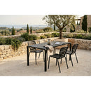 Aluminum Outdoor Garden Table & Chair Set (2) | Zuiver Vondel | Oroatrade.com